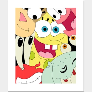 Sponge Squad Posters and Art